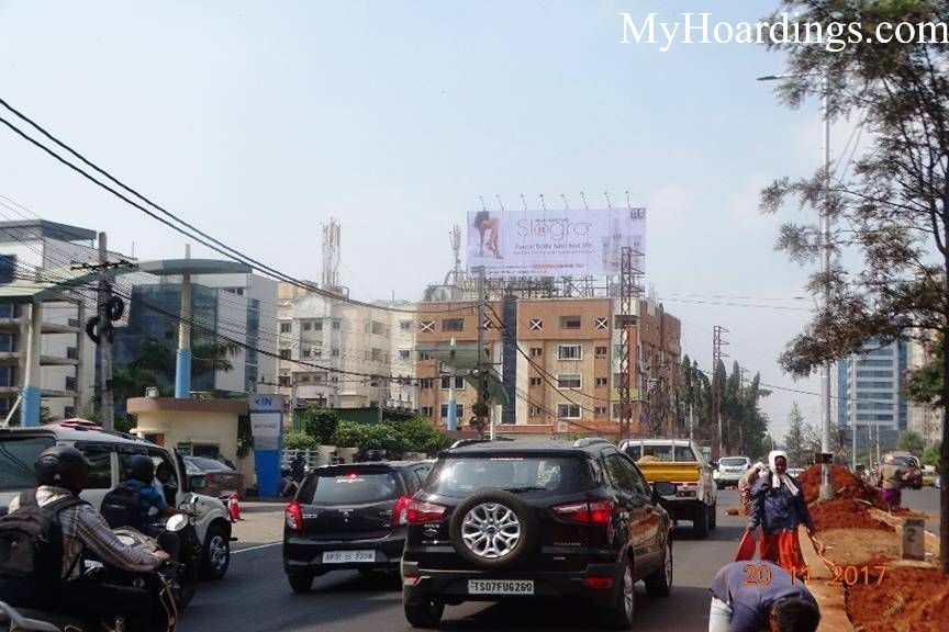 OOH Hoardings Agency in India, highway Hoardings advertising in Hitech City TCS, E-Park Hyderabad, Hoardings Agency in Hyderabad